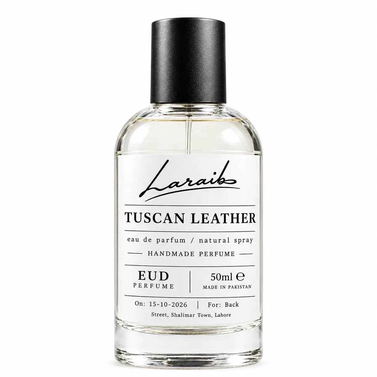 Tuscan Leather Inspired Handmade Perfume 50ml